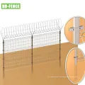 V Curve Bending Metal Fence for Garden Yard